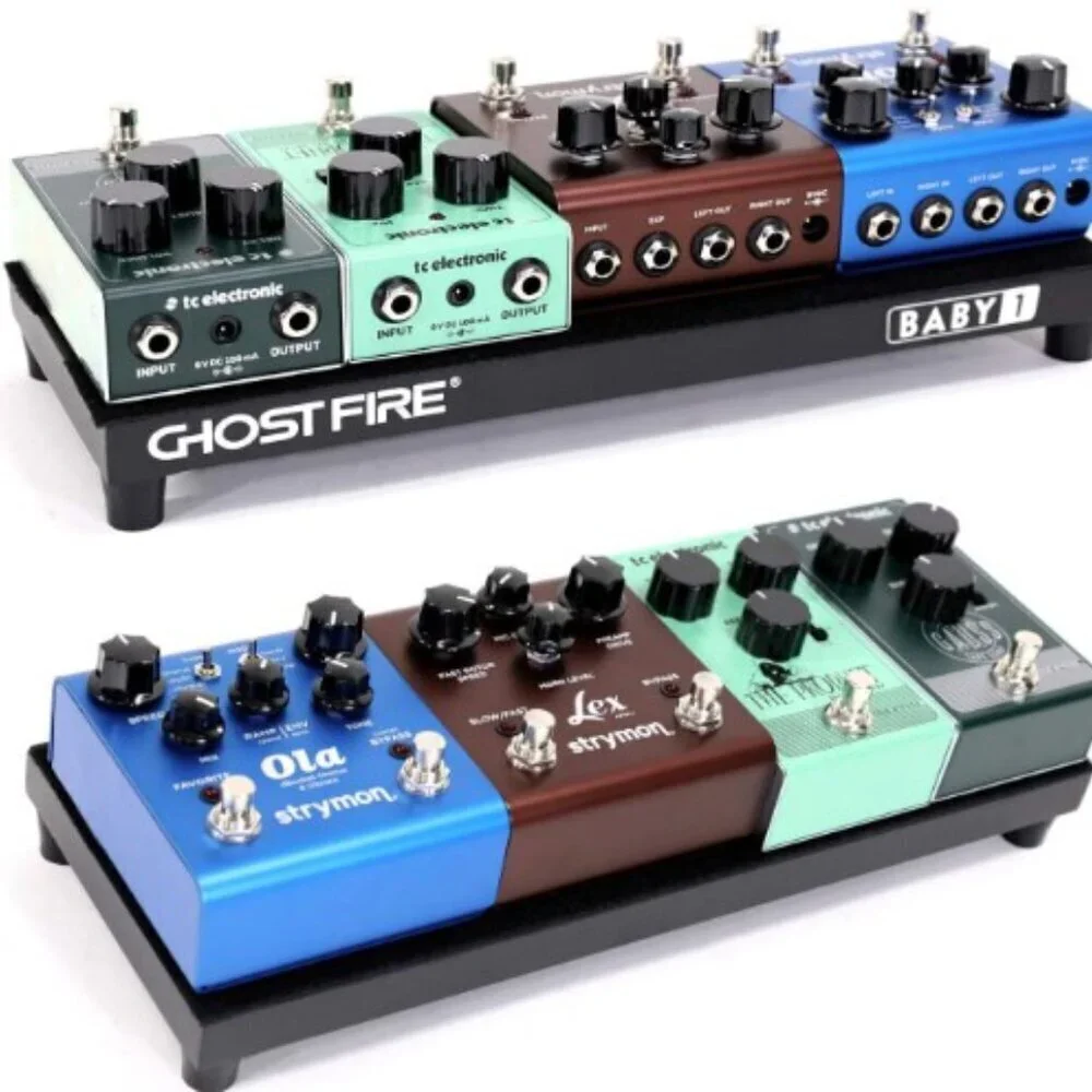 NEW GHOST FIRE GUITAR PEDAL BOARD BABY1